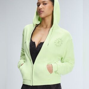 Savage X Fenty Neon Lime Weekender Zip Hoodie